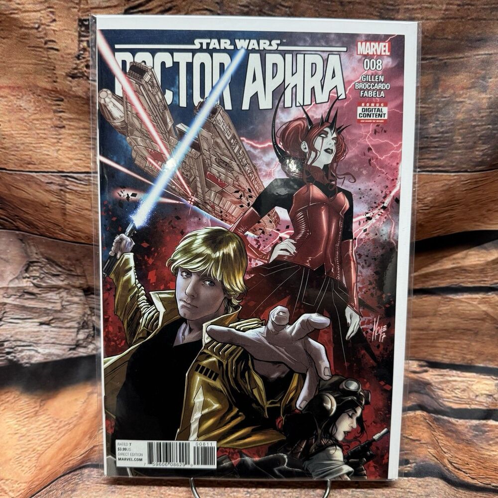 Star Wars Doctor Aphra #8 Marvel Comic Book "Screaming Citadel" Luke Skywalker